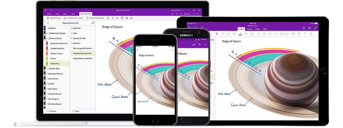 OneNote application